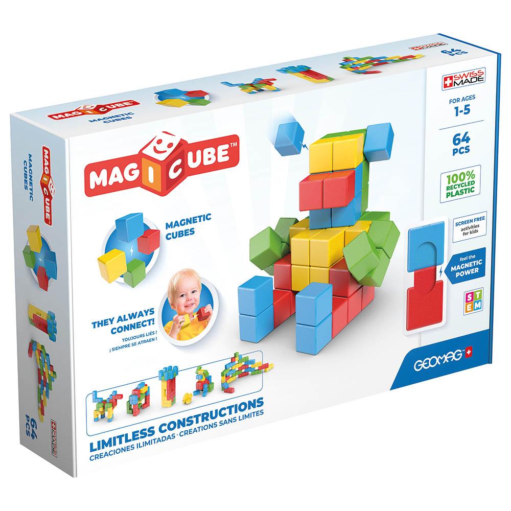 Geomag Magicube Full Color Recycled Try me 64 Pcs