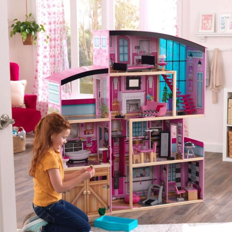 Kidland Big Princess Wooden Dolls House Playset