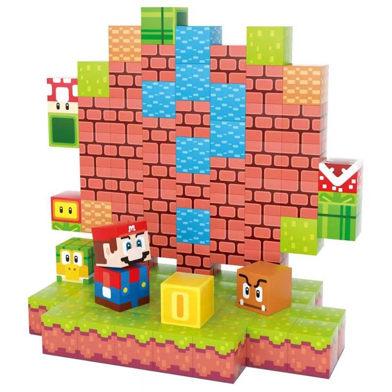 مغامرة ماريو - مكعبات بناء مغناطيسية 120 قطعة