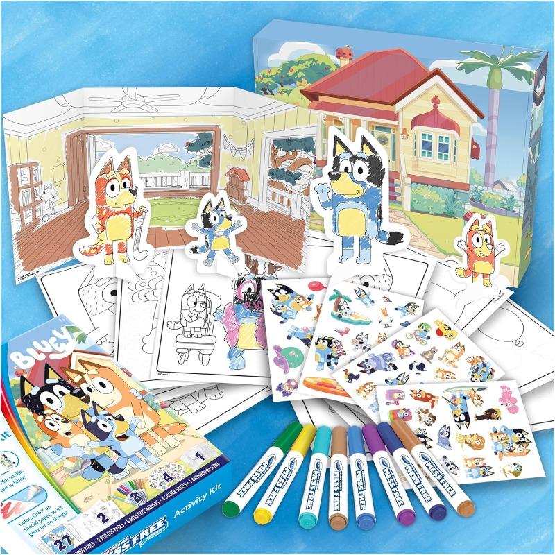 Crayola Color Bluey Wonder Activity Set For Kids