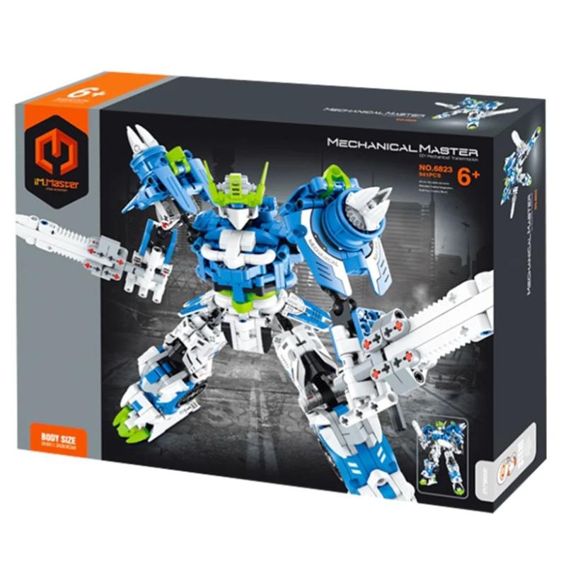 iM Master Building block mecha Blue Kit 941 Pieces