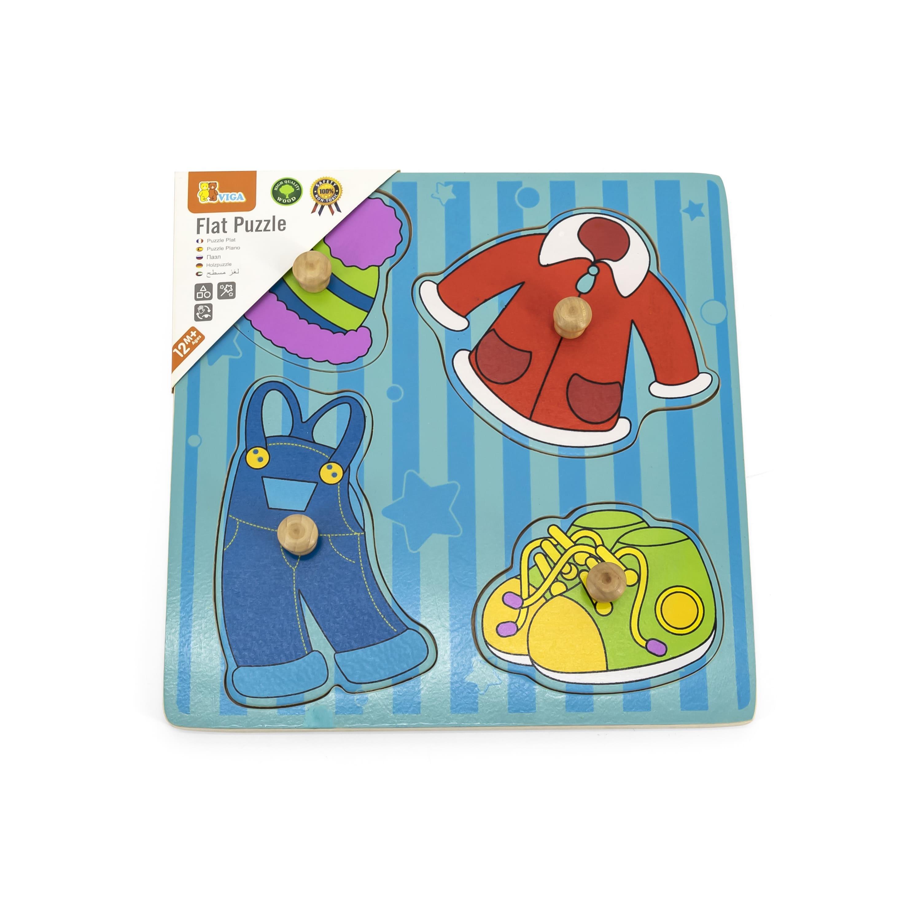 VIGA Dresses Flat Puzzle