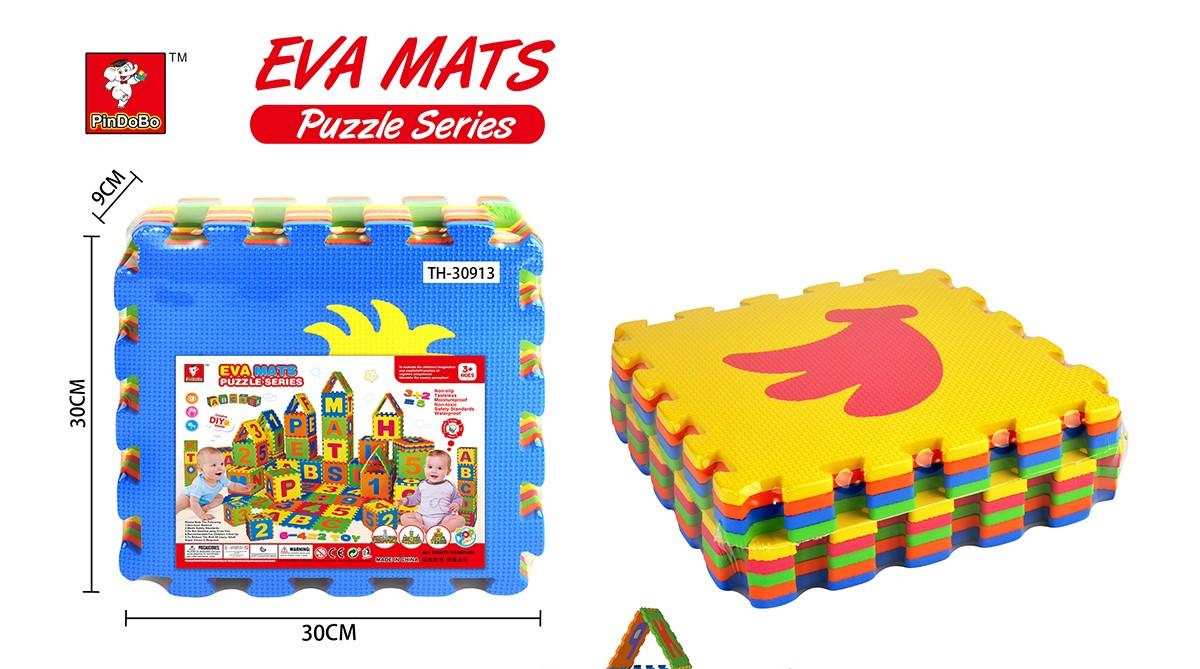 Eva Fruits Floor Mat Puzzle - 9 Pcs