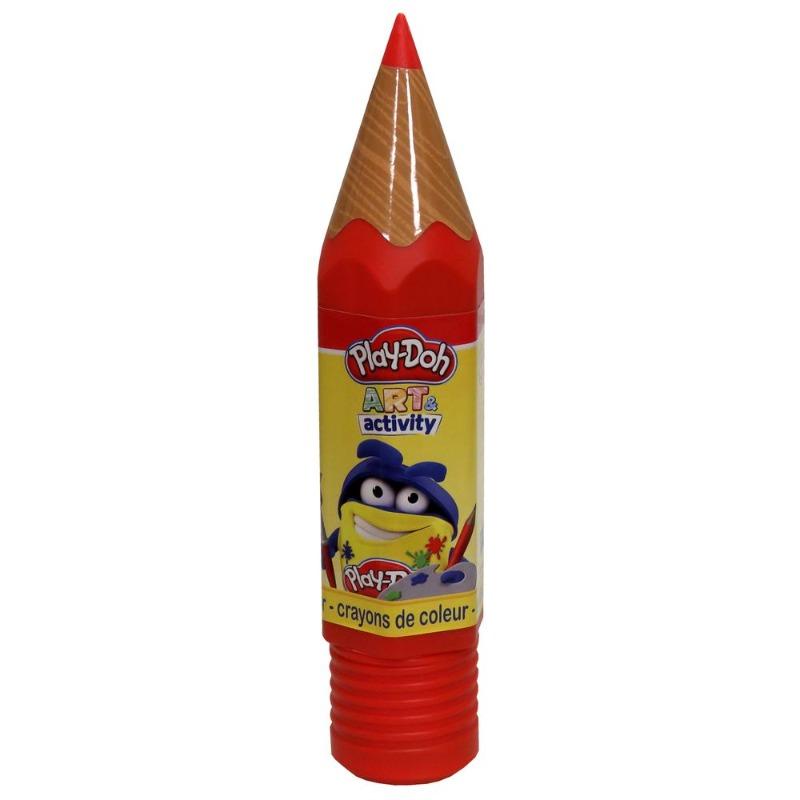 Play-Doh 24 Color Pencils In Plastic Tube