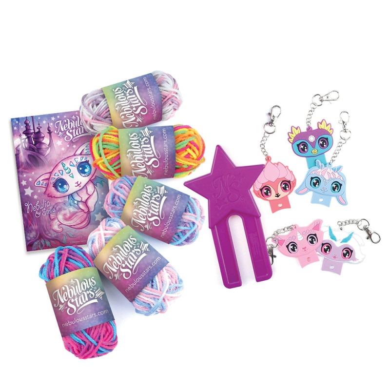 نيبولوس ستارز - مجموعة صنع المداليات الصوفية بوم بوم أنيمولوس
