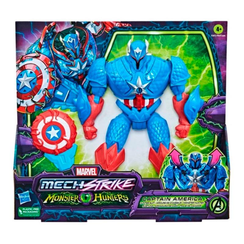 Marvel Mech Strike Monster Hunter Captain America