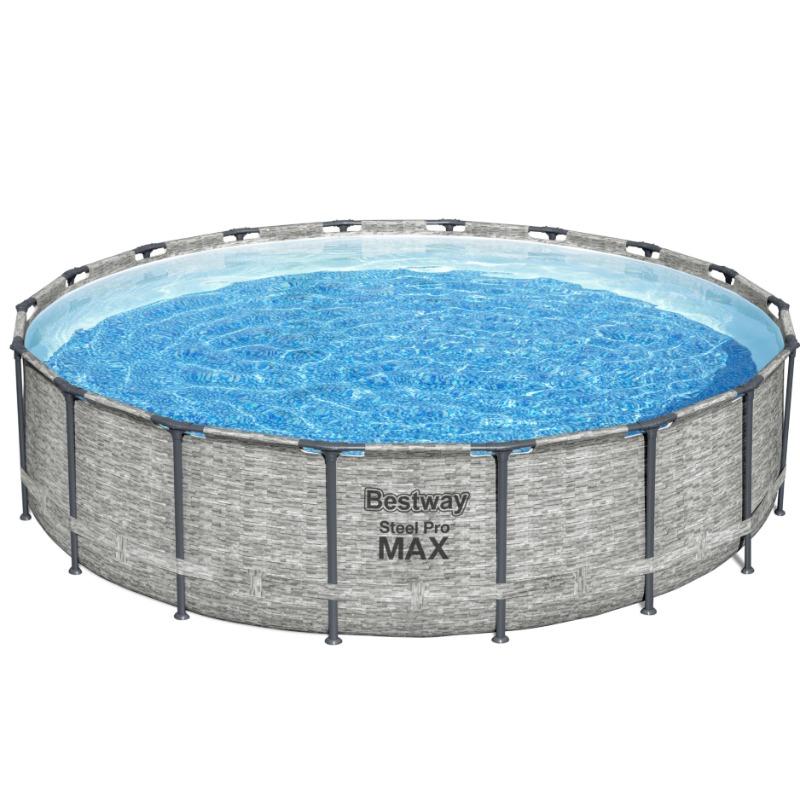 Bestway Steel Pro Max Stone Pool
