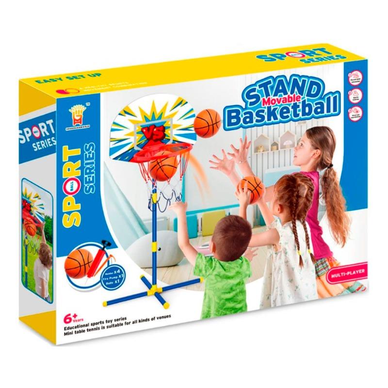 Basketball Game with Movable Stand