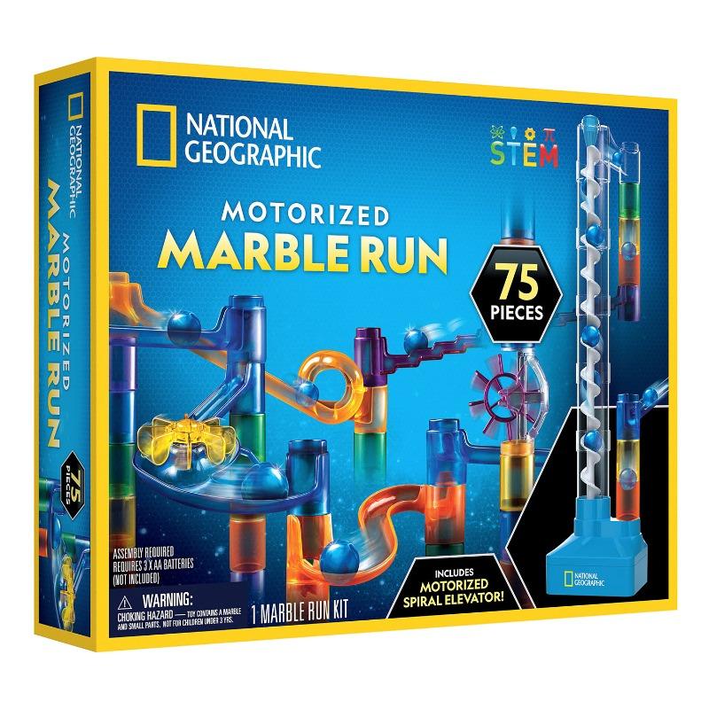 National Geographic Maze Set with Spiral Lift- 75-Piece