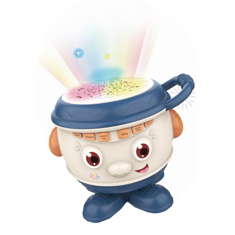 طبلة موسيقية مع موسيقى