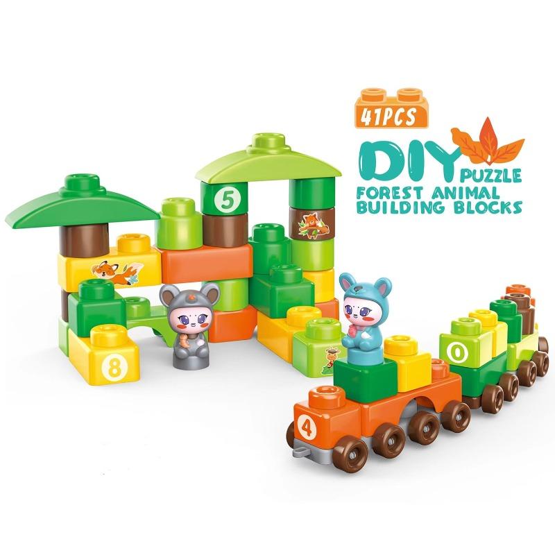 DIY Forest Animal Building Blocks