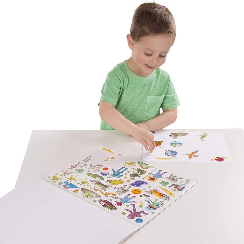 Melissa and Doug Reusable Sticker Pad Various 500 Pcs