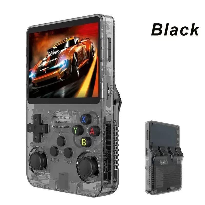 Portable Gaming Device With a 3.5-inch Screen and 64gb Card - Black