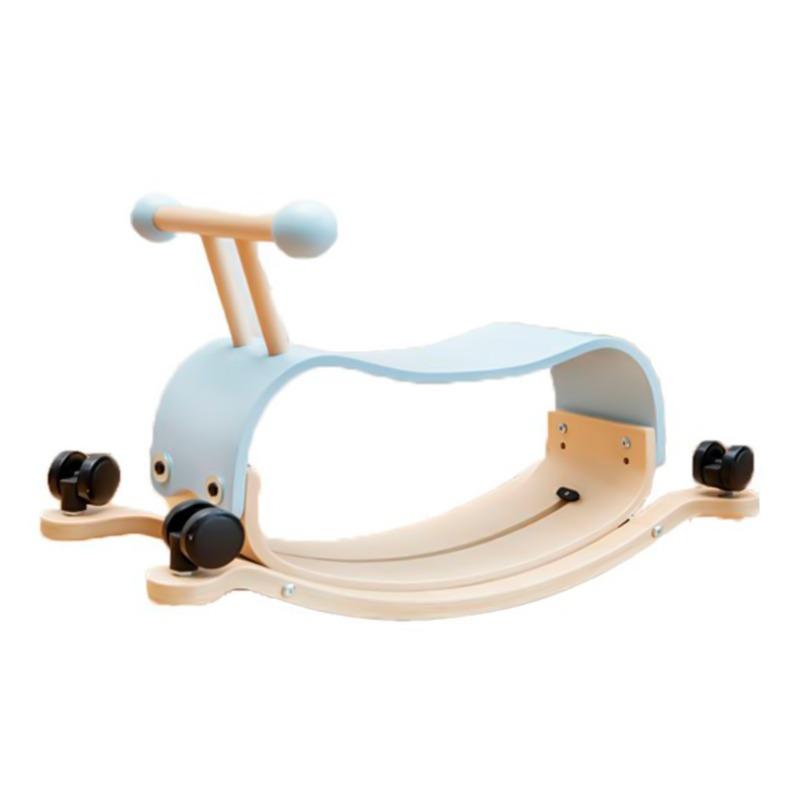 حصان هزاز 2 في 1 لون أزرق