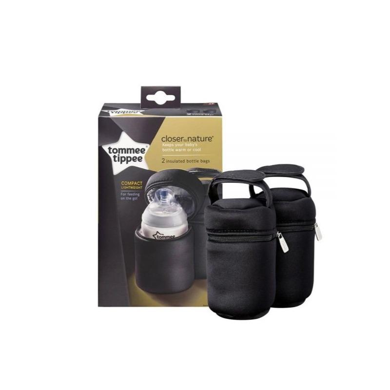 Tommee Tippee Insulated Bottle Carriers - 2 Pcs
