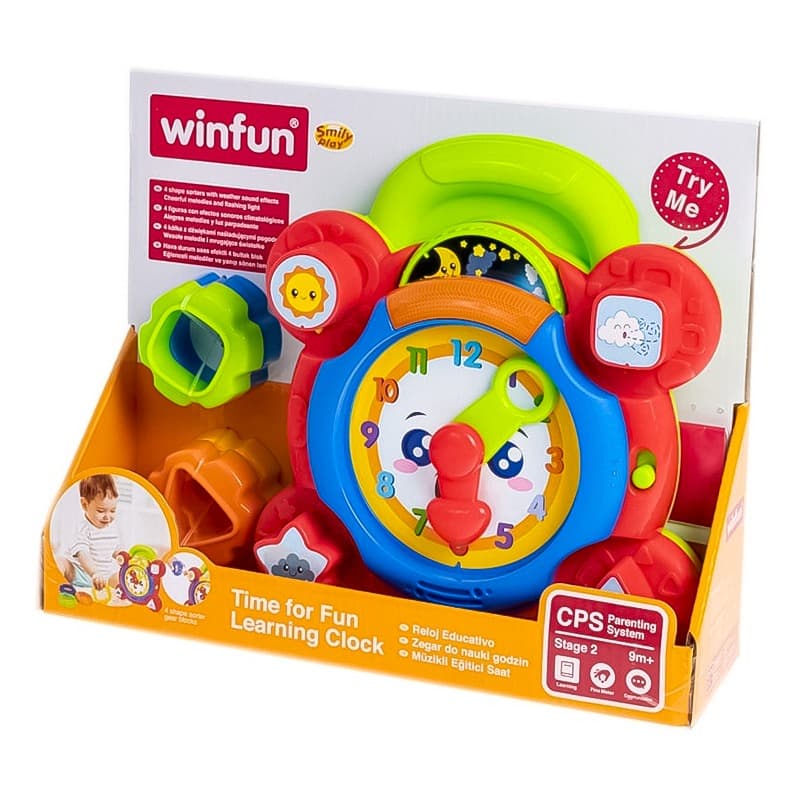 Winfun Time for Fun Learning Clock