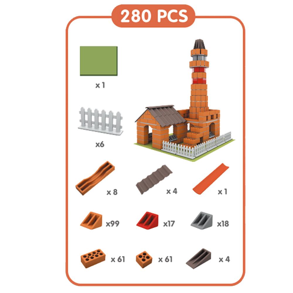 Builder Series Little Mason Holiday Lighthouse 280 Pcs