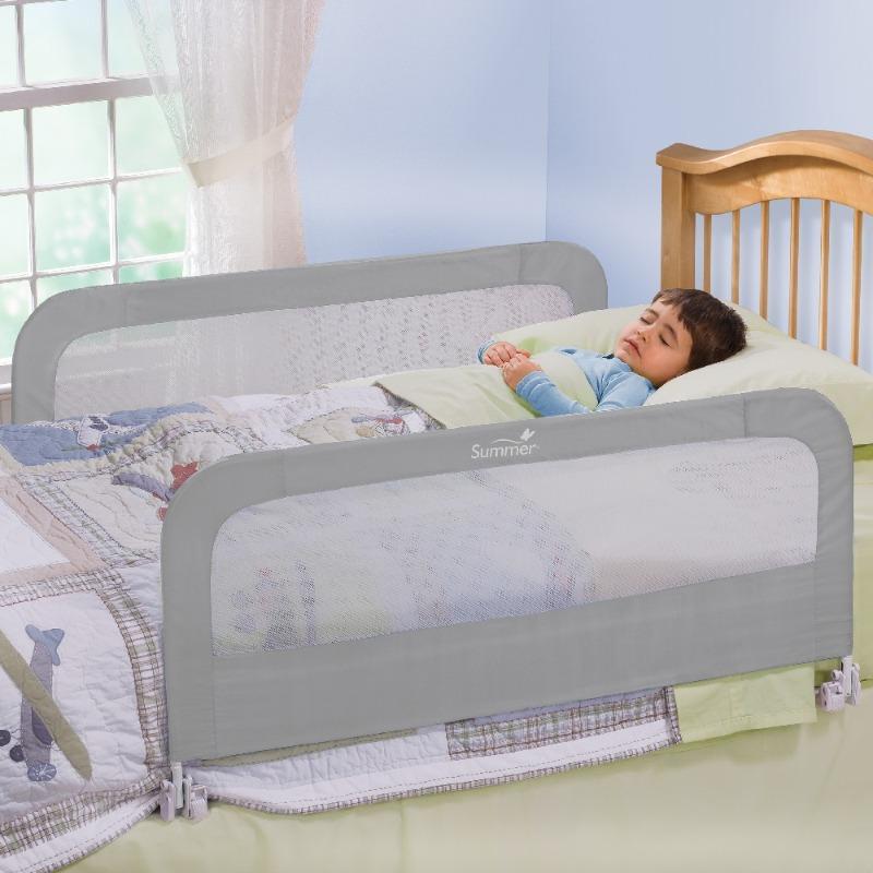 Summer Infant Dabble Softy Bed Rail - Grey