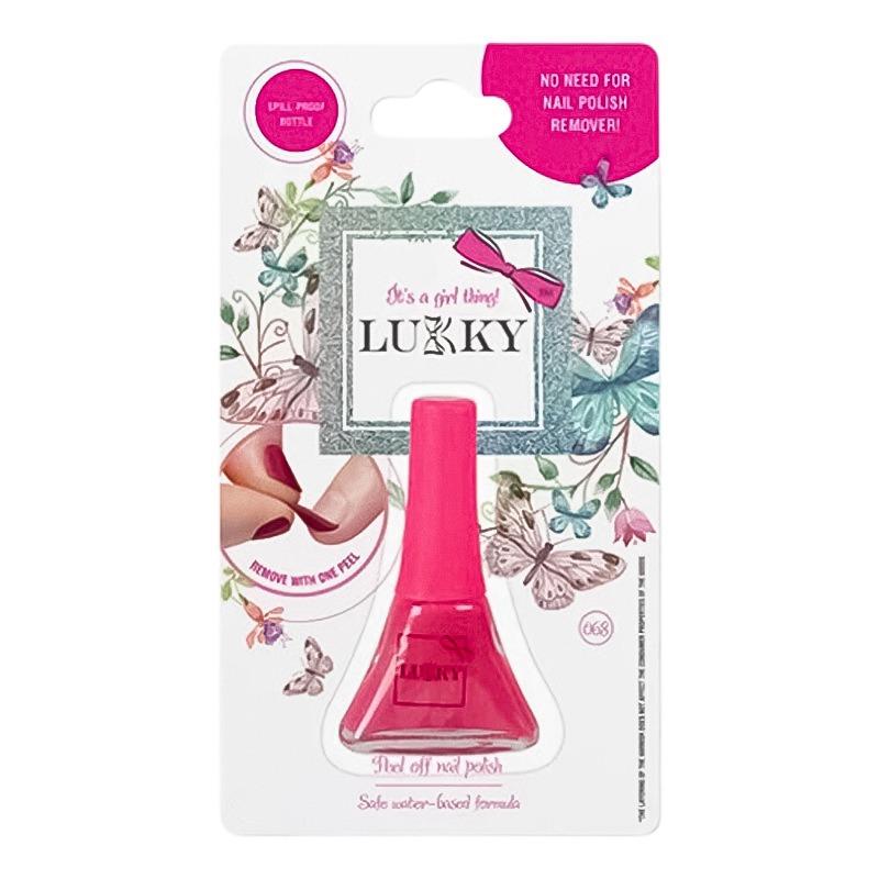 Lukky Peel Off Multi Color Nail Polish -1pc