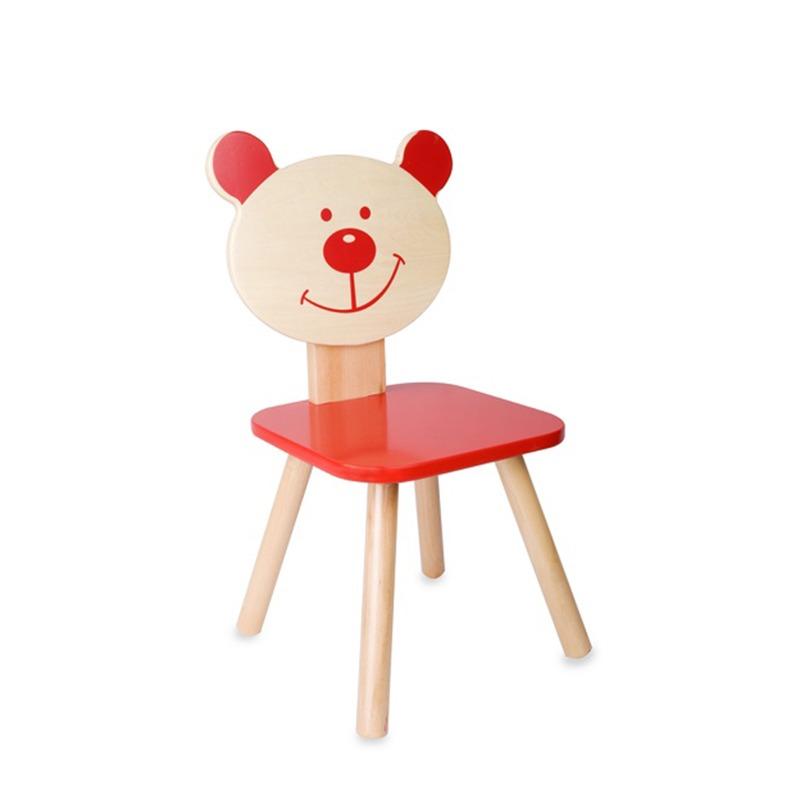 Classic World - Red Bear Chair