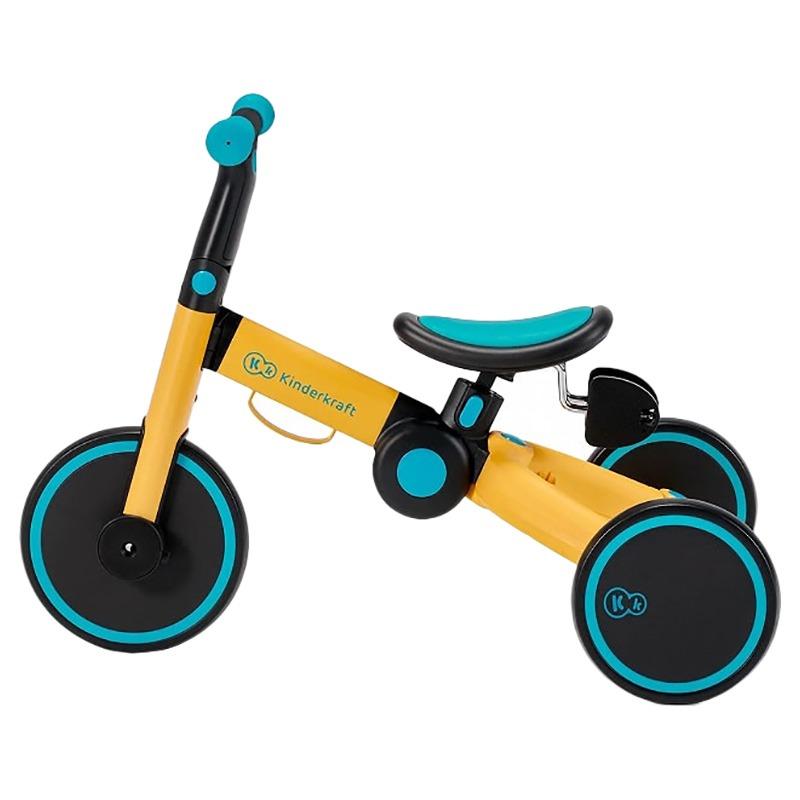 Kinderkraft 4Trike 3 In 1 - Yellow