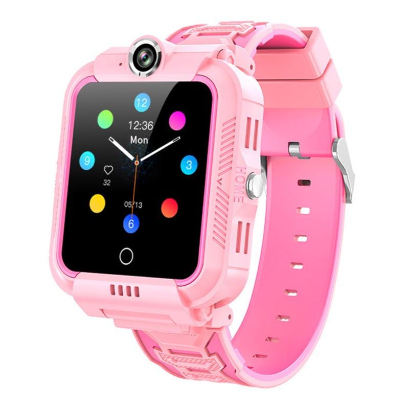 XO Kids Smart Watch 4G Video Call Camera - Pink