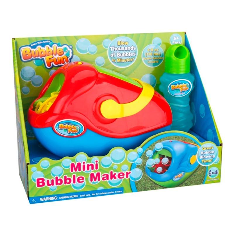 Bubble Fun Mini Bubble Maker Machine