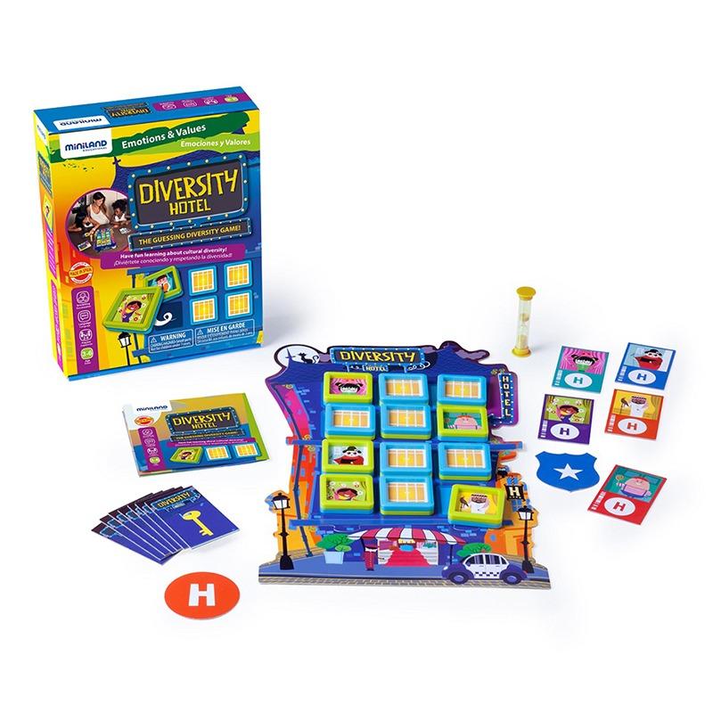 ميني لاند - مجموعة كتل هوتيل ديفرسيتي 42 قطعة