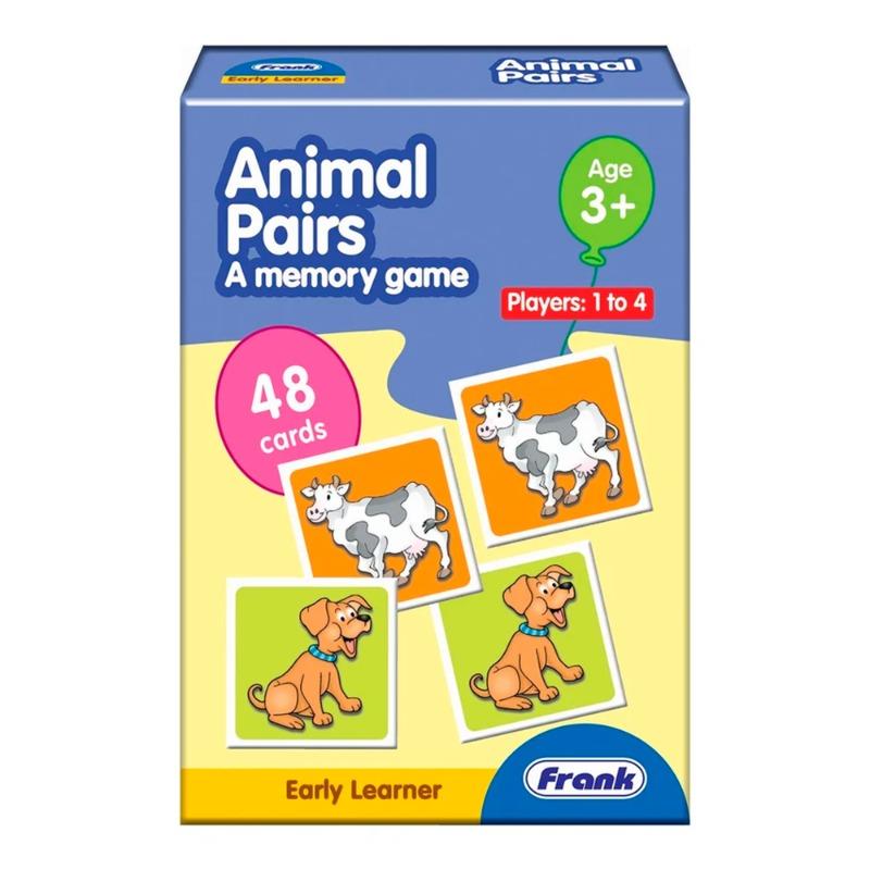Frank Animal Pairs Memory Game - 48 Cards