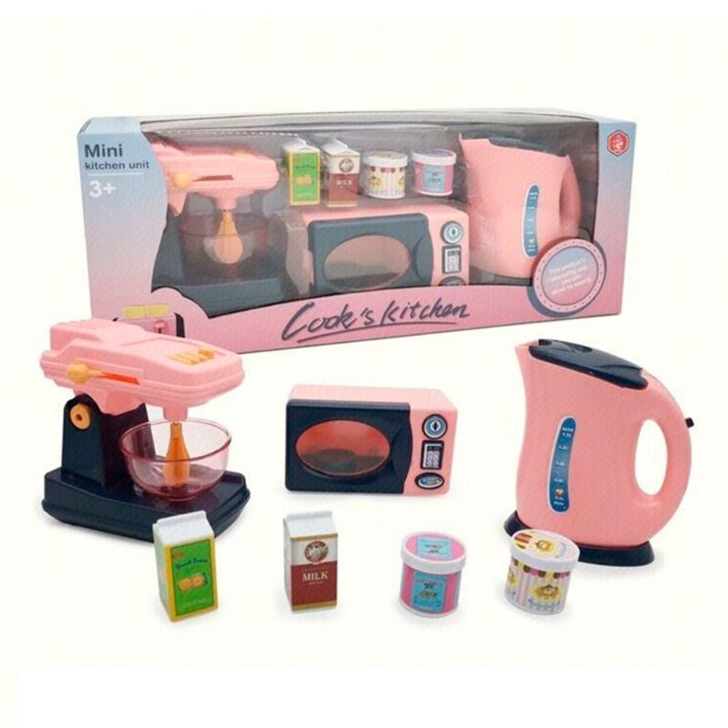 Mini Kitchen Play Set - Pink