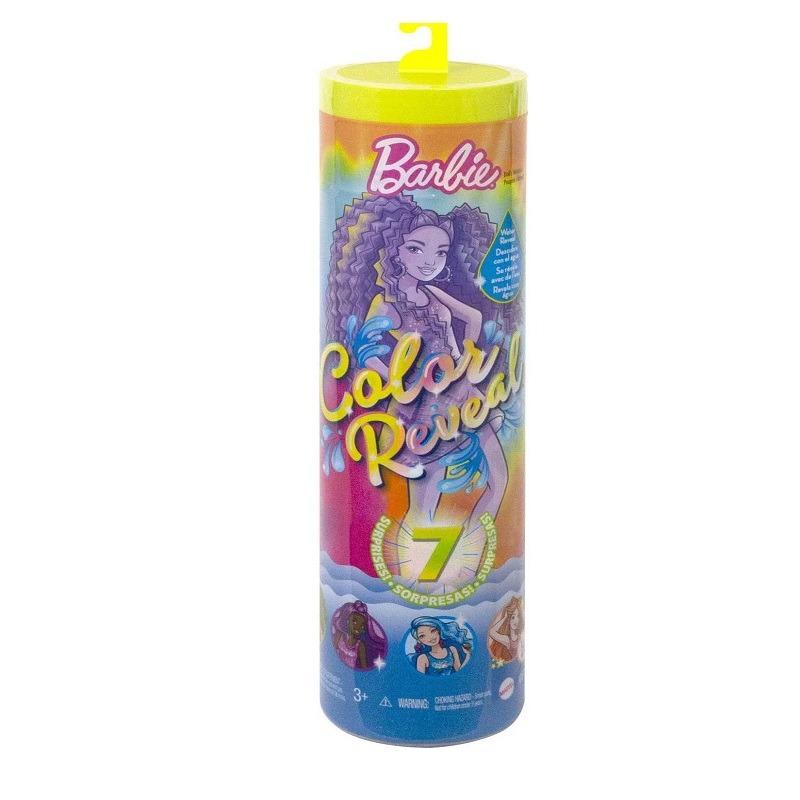 Barbie Color Reveal Doll With 7 Surprises Neon Tie-Dye Series - Assorted