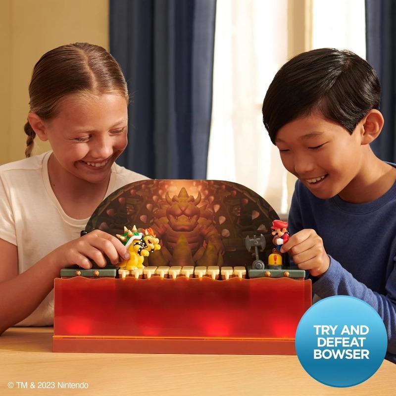 Super Mario Nintendo Deluxe Bowser 6cm Playset