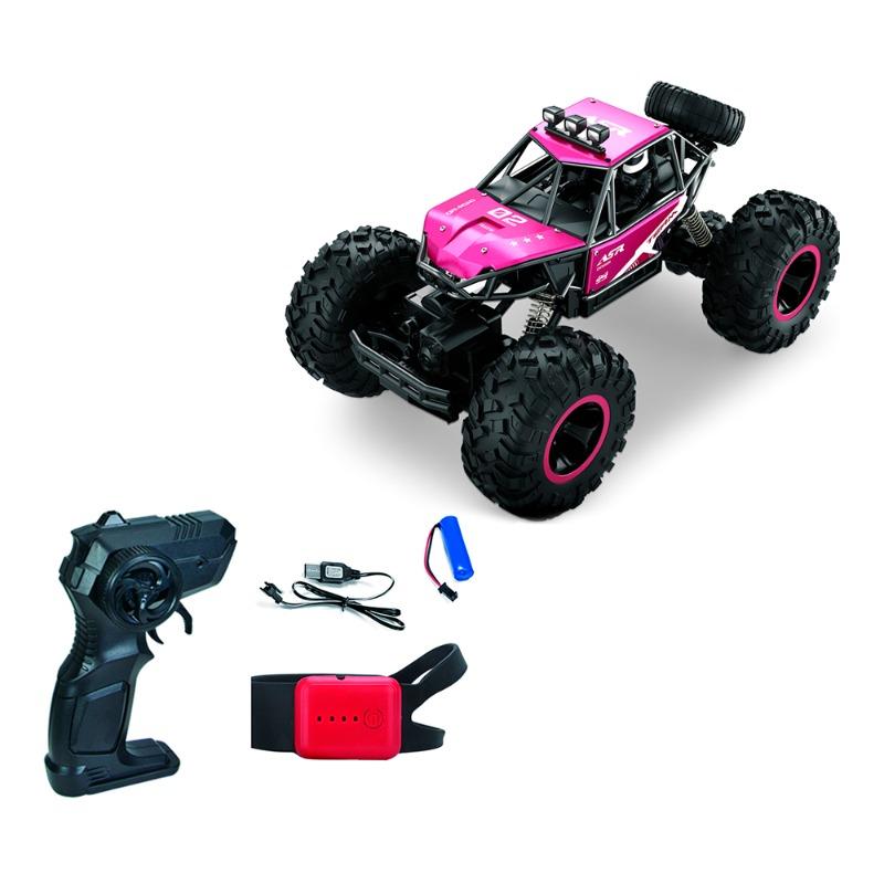 سيارة تسلق رباعية الدفع مع جهاز تحكم عن بعد