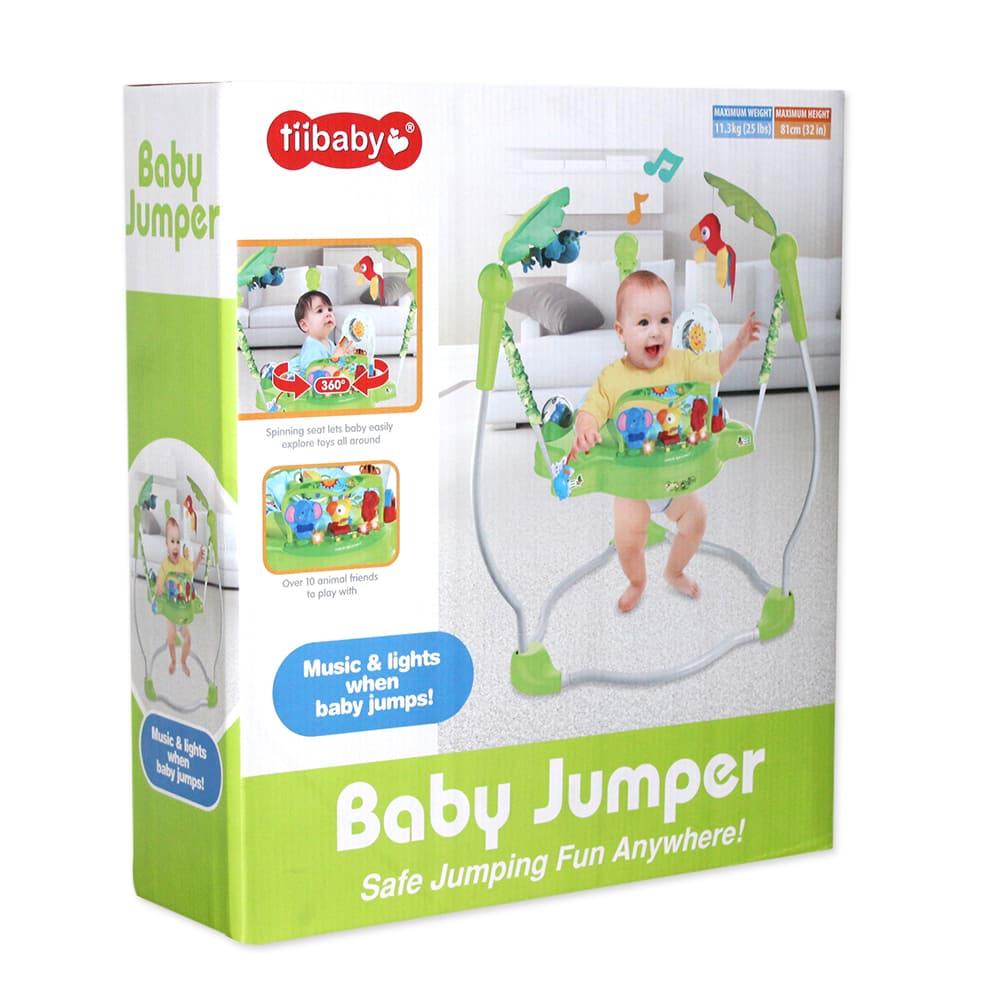 Baby Jumper Chair with Music - Green