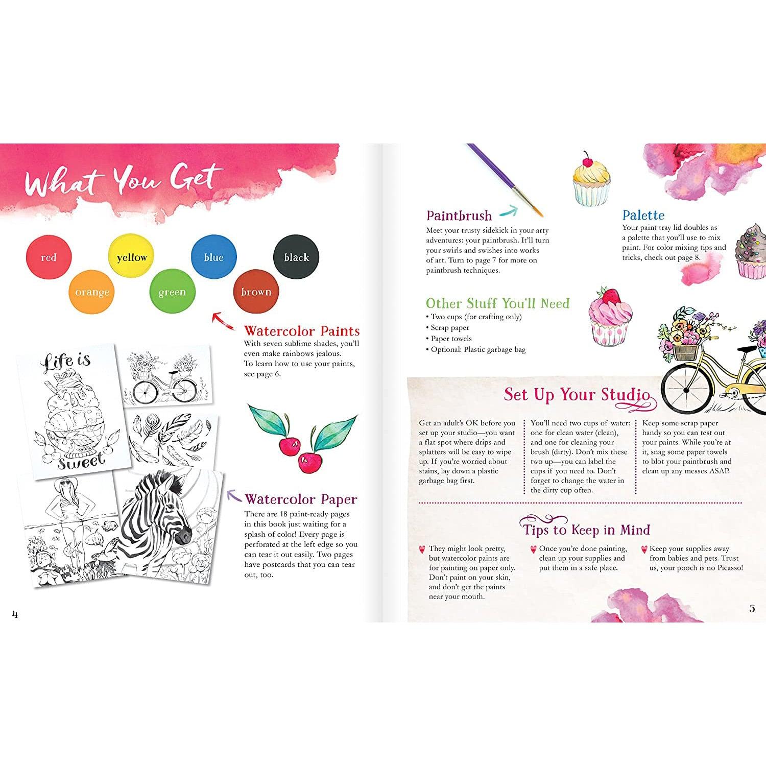 كلوتز - مجموعة الفنون بالألوان المائية