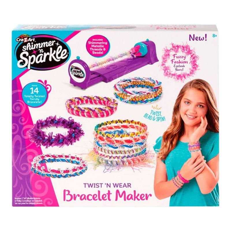 Cra-Z-Art Sparkle 3 In 1 Twist Wear Bracelet Fashion Maker - Assorted