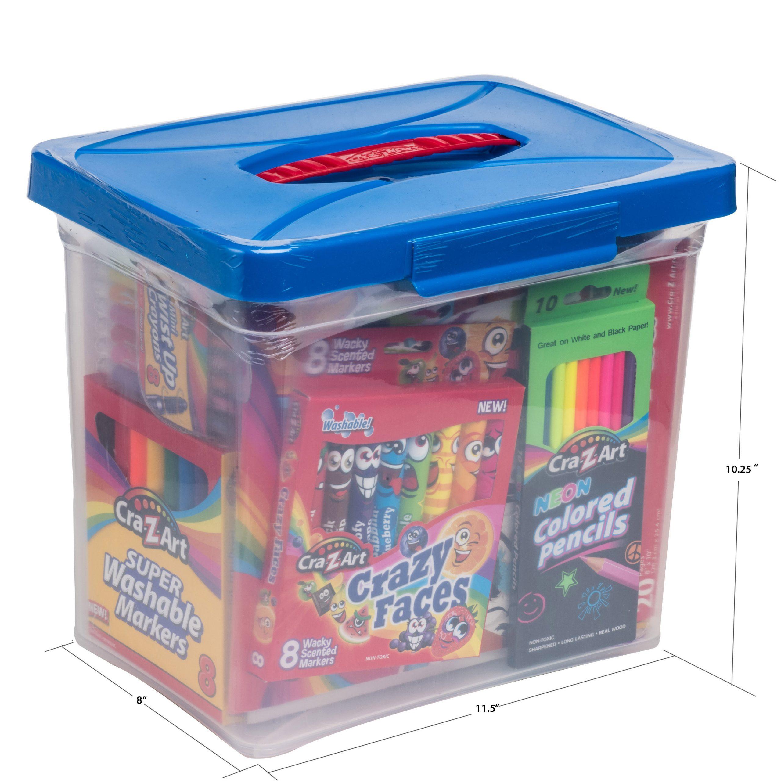 Cra-Z-Art Ultimate Art Extravaganza Activity Over Set 128 Pcs