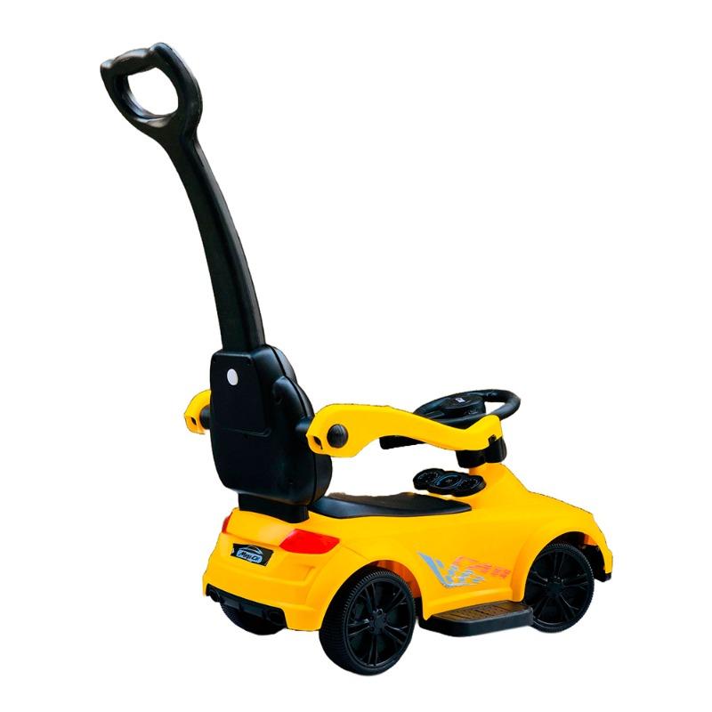 Ride On Pushing Car With Light And Music - Yellow