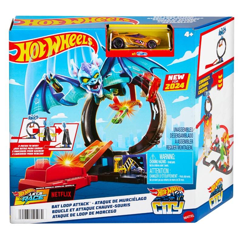 Hot Wheels City Bat Loop Attack