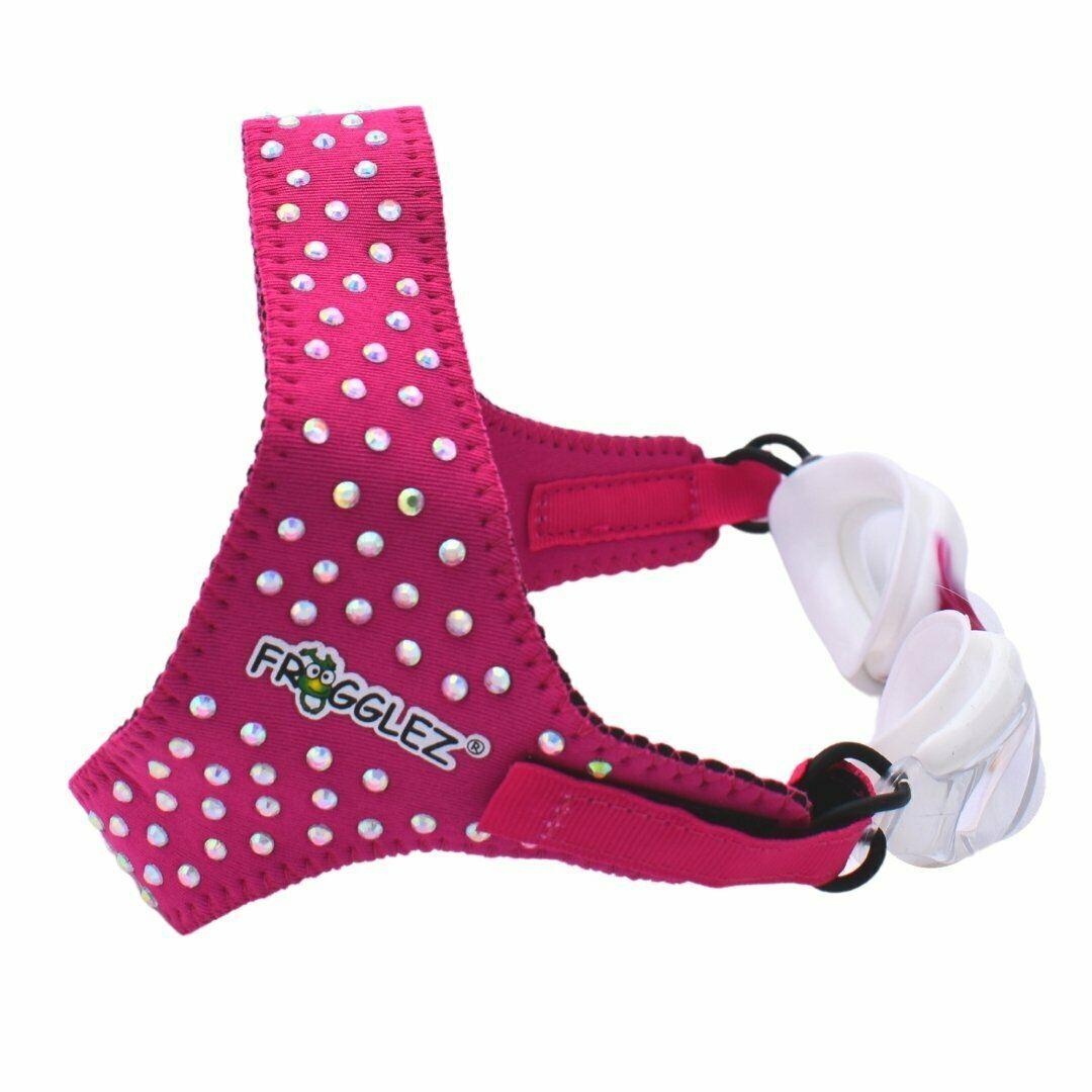 Frogglez Kids Swim Goggles - Glitter Pink Bling