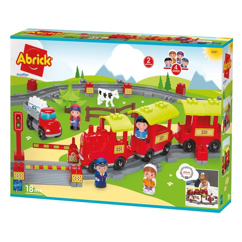 Ecoiffier Abrick Train Set