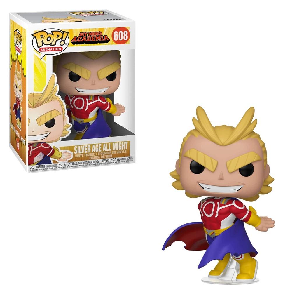 Funko Pop Animation Mha S3 All Might Silver Age