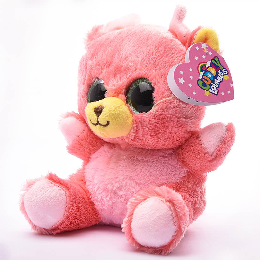 كدلي لوفبليس - دمية القطيفة أورانج تيدي 15 سم