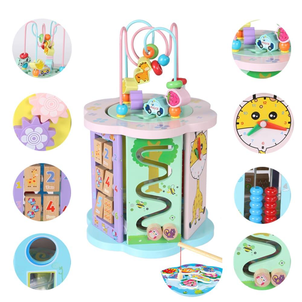 Beilaluna - Garden Bead Maze Activity Cube