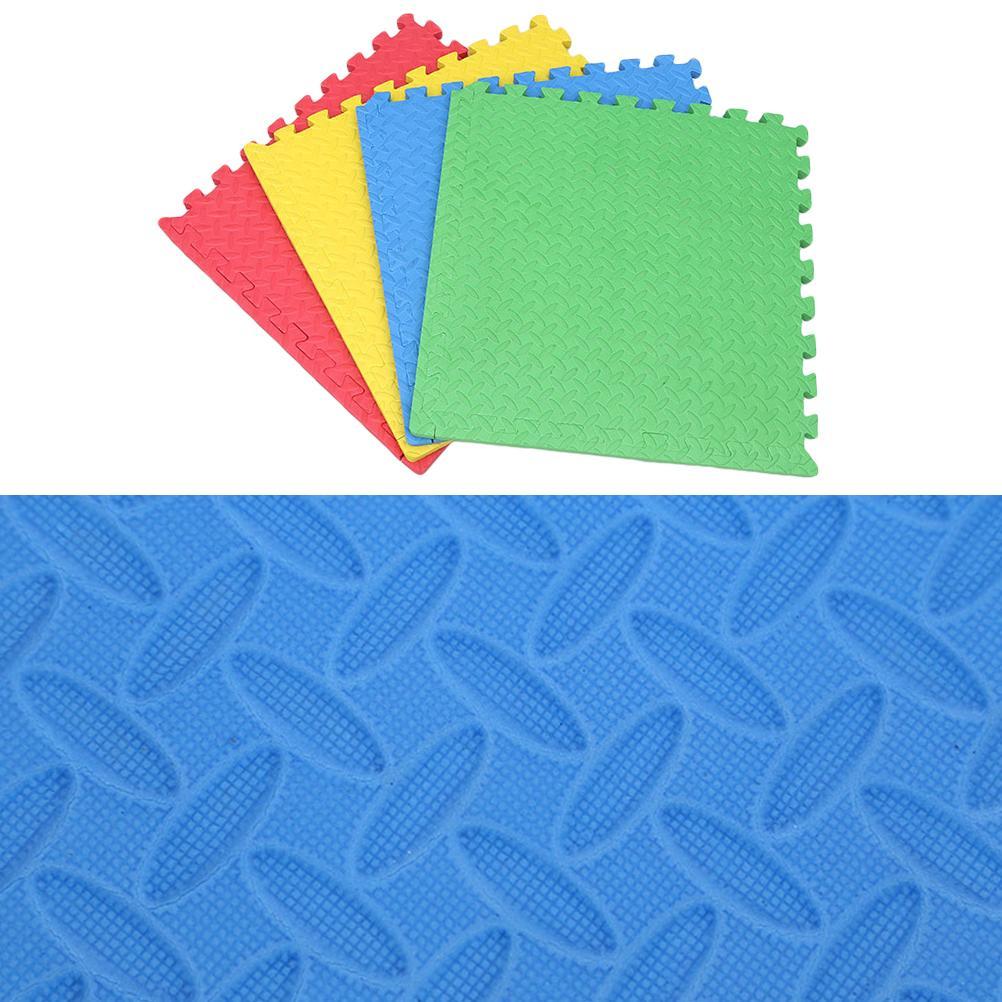 Eva Mats T-Pattern Floor Mat 4Pcs