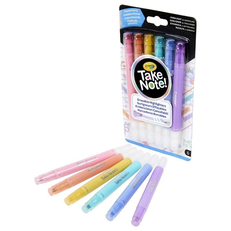 Crayola erasable markers - 6 color