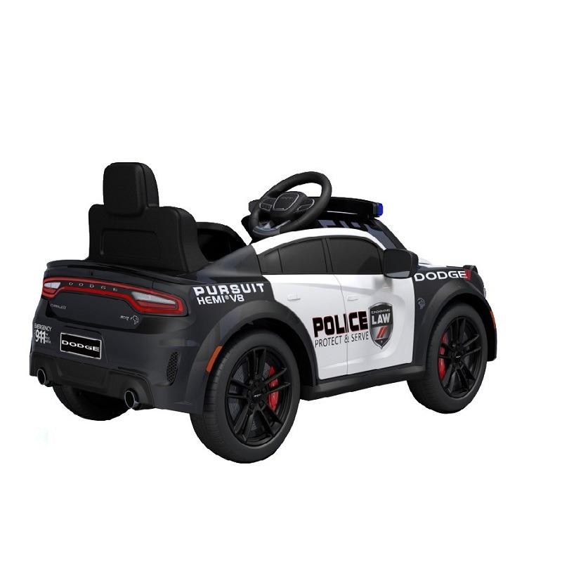 Dodge Charger Police Car Kids Ride On