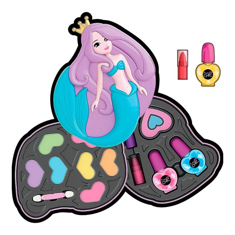 كلمنتوني - مجموعة كريزي شيك لمستحضرات التجميل بتصميم حورية البحر