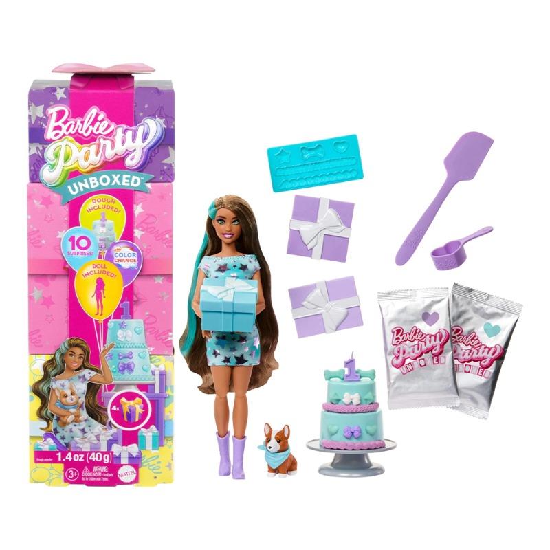 Barbie - Party Unboxed Reveal - Brunette