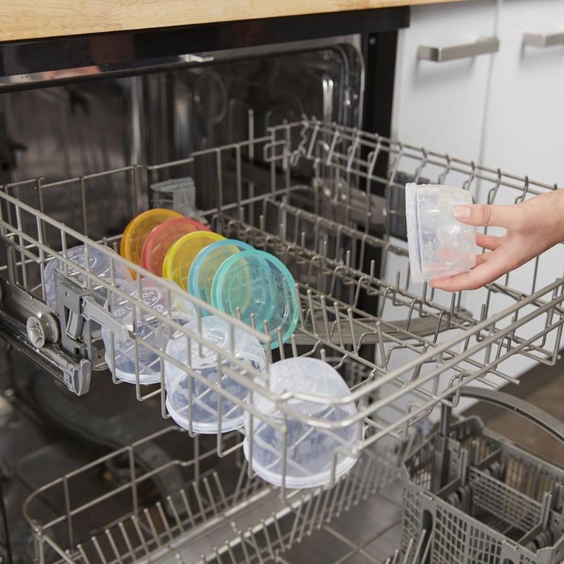 Badabulle Baby Bowls Lid and Food Storage -250 ml 5 pcs